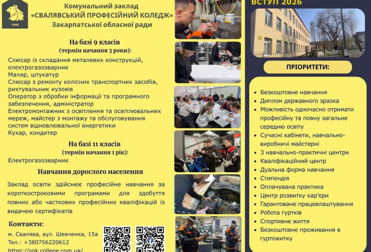 Вступ 2026
